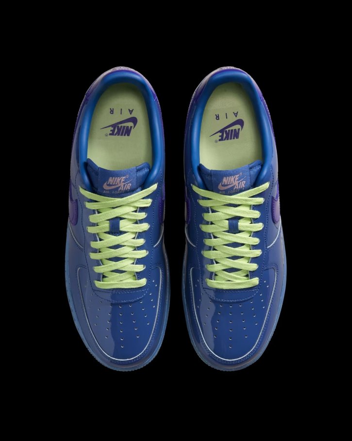 Nike Air Force 1 Low Patent - Blue/Purple