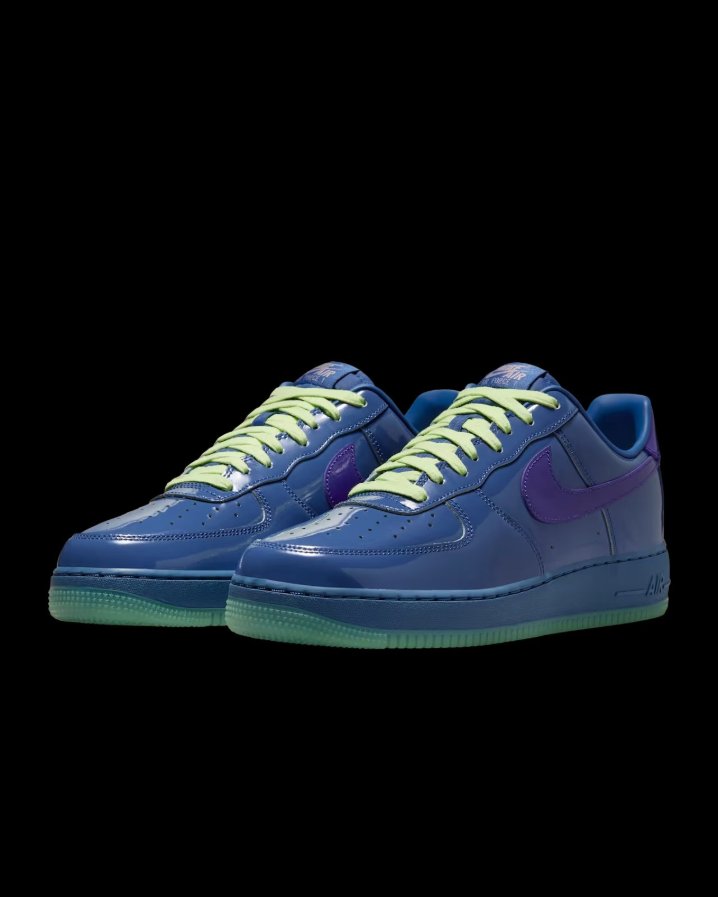 Nike Air Force 1 Low Patent - Blue/Purple