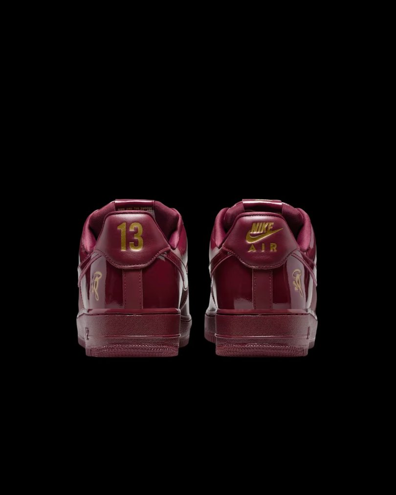 Nike Air Force 1 Low Patent - Burgundy