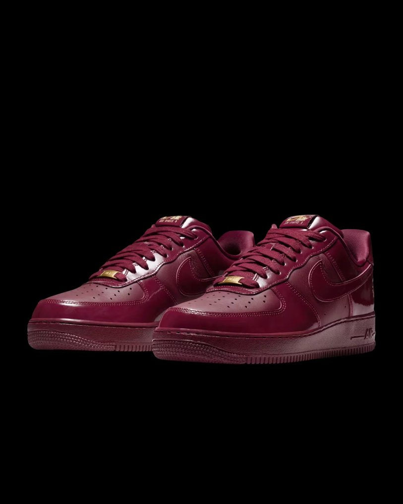 Nike Air Force 1 Low Patent - Burgundy