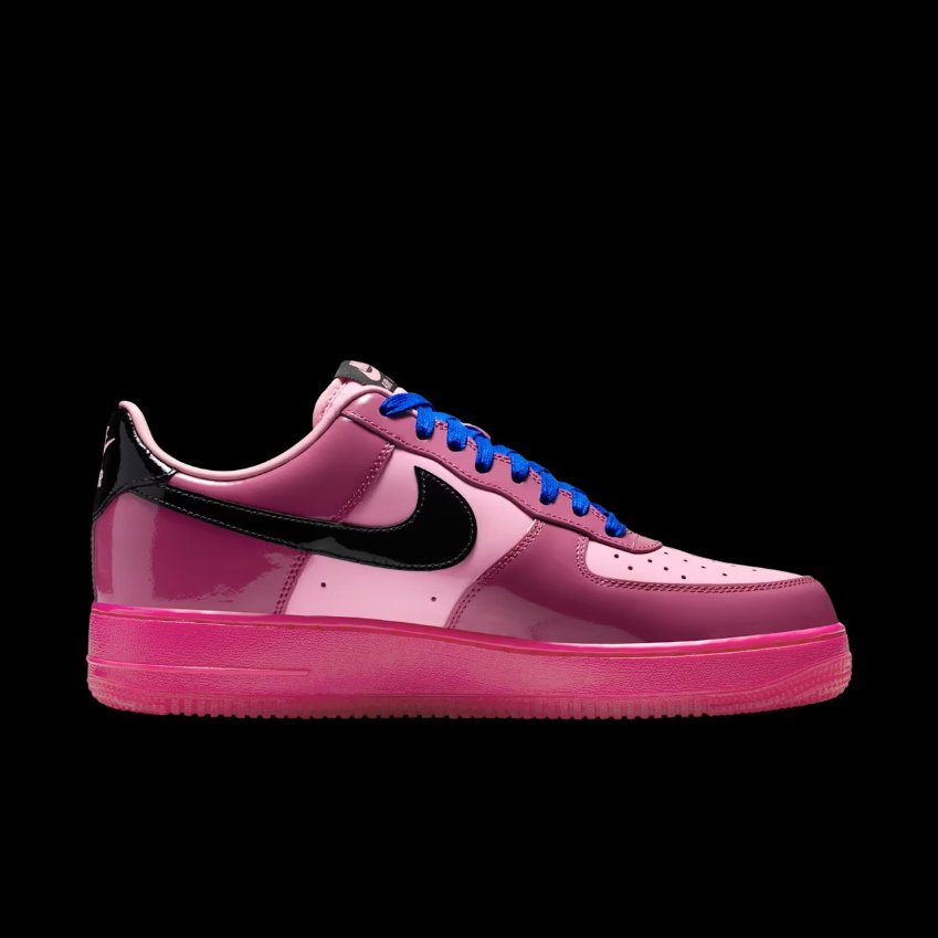 Nike Air Force 1 Low Patent - Pink/Black