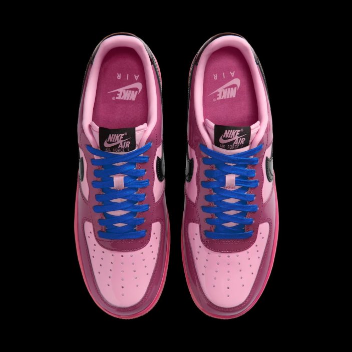 Nike Air Force 1 Low Patent - Pink/Black