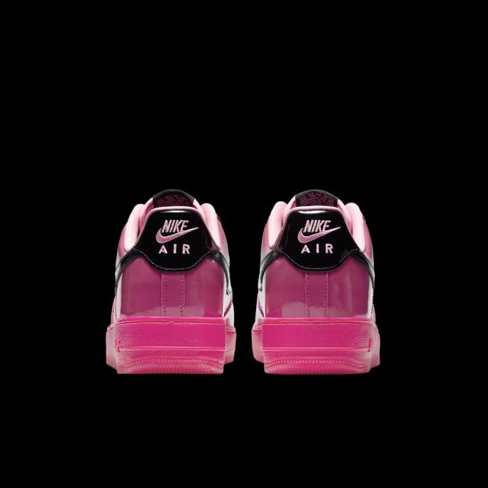 Nike Air Force 1 Low Patent - Pink/Black