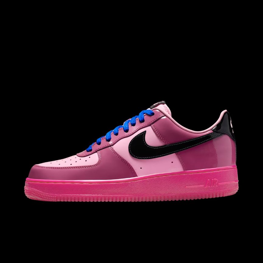 Nike Air Force 1 Low Patent - Pink/Black